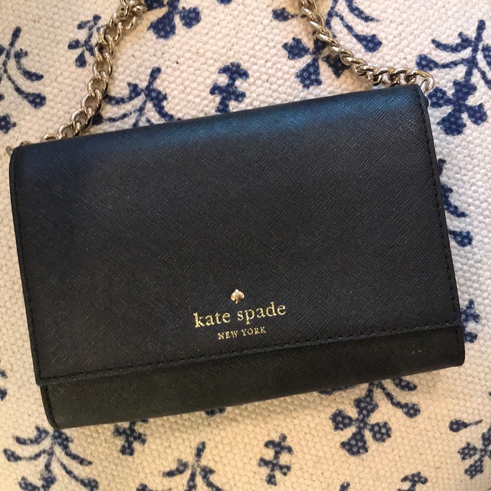 Kate Spade Black Crossbody/Clutch
